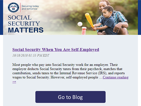 Social Secuirty Matters